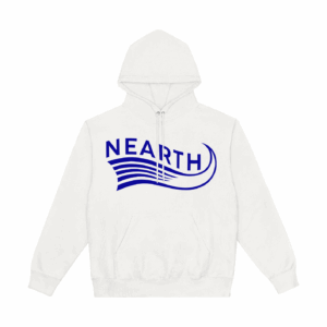 Sweat à capuche Nearth Waves Blanc
